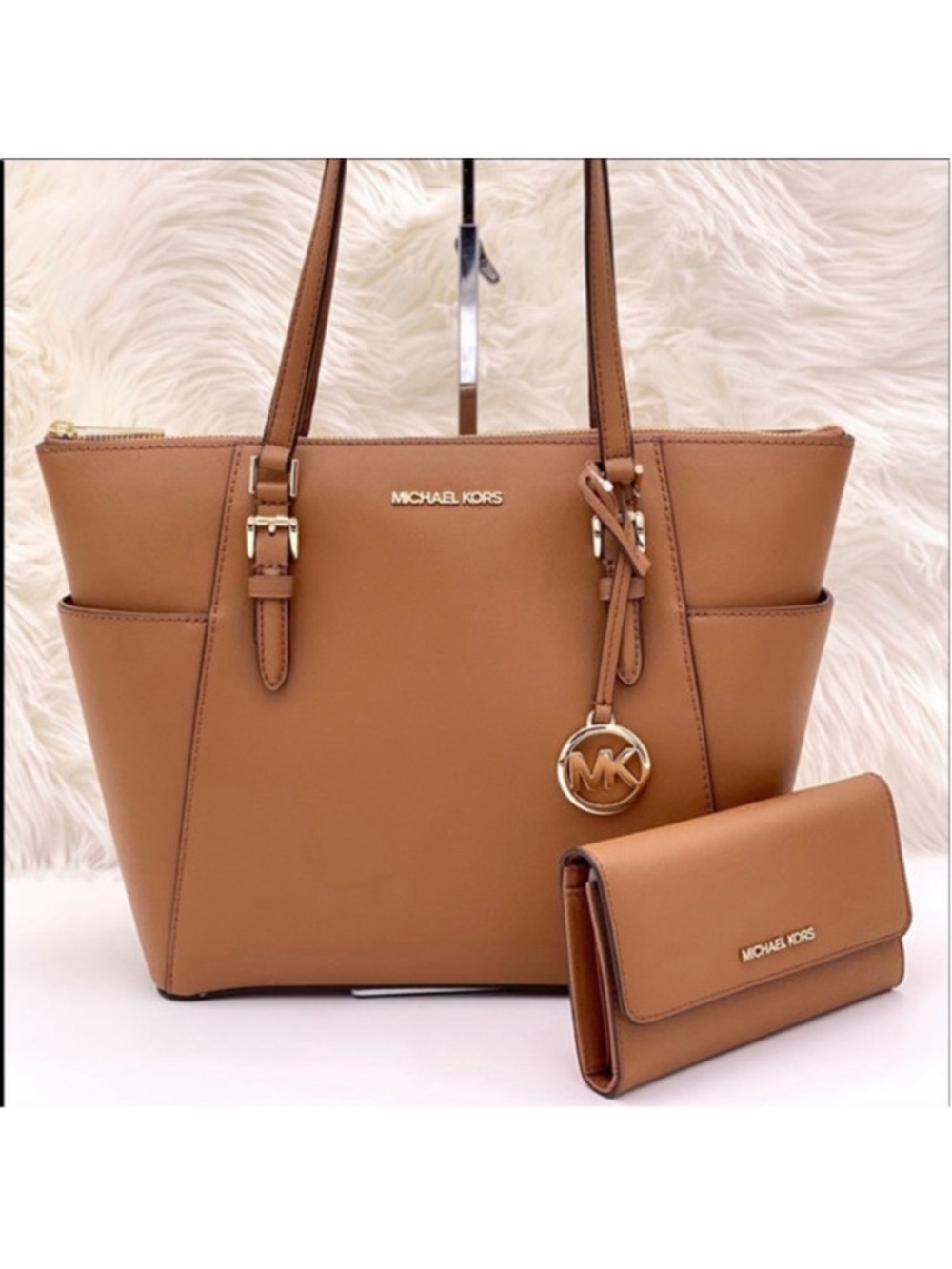 Michael Kors Charlotte Tote & Wallet Set